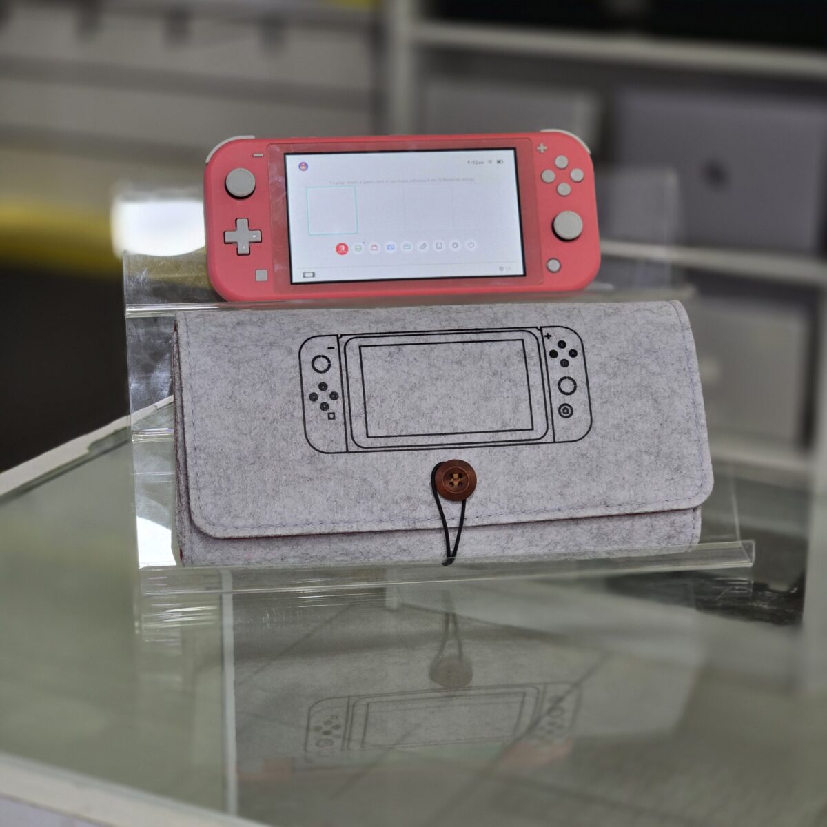 Nintendo Switch Lite – Pink (Used in Excellent Condition) - Image 1